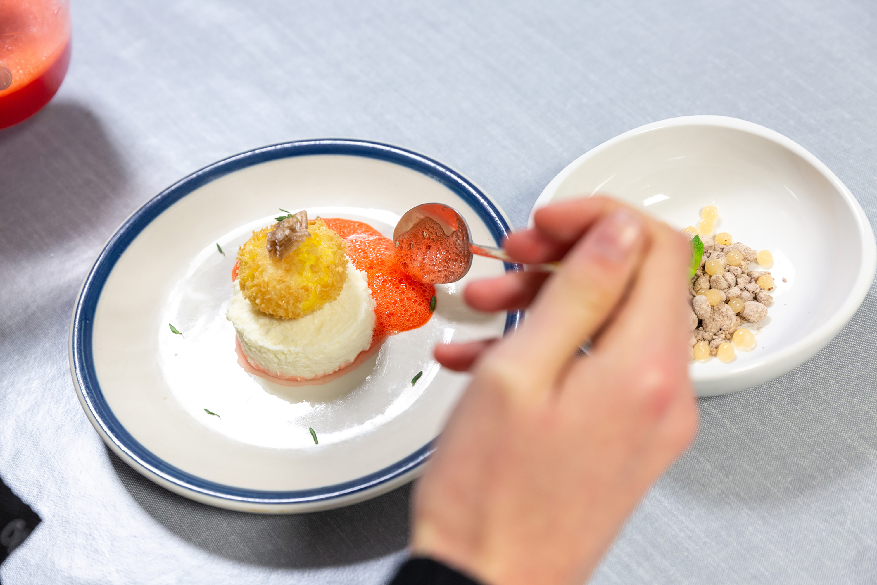 A creative dish made by students