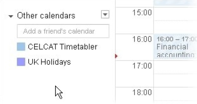 Google calendar 2