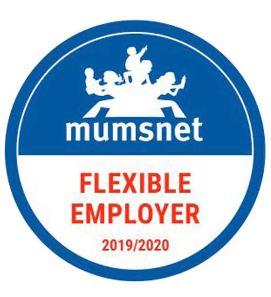 Mumsnet Flexible employer logo