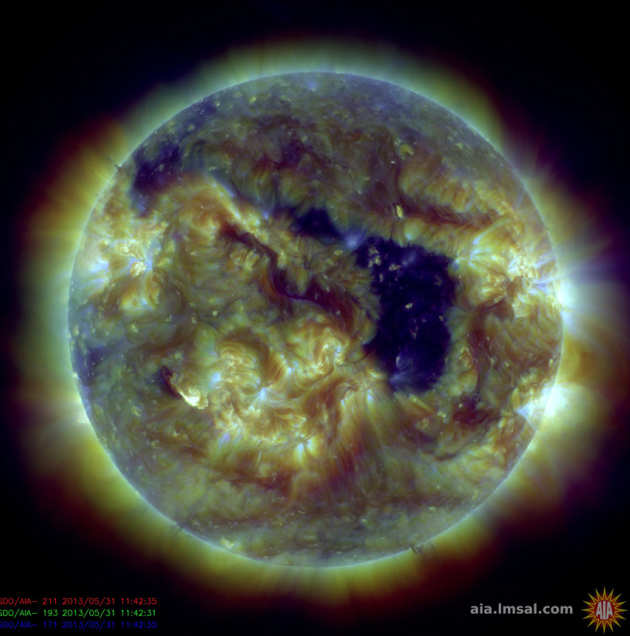 Large Coronal Hole