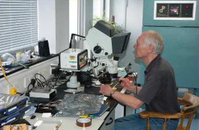 Electronics build and test at the Space Magnetometer Lab