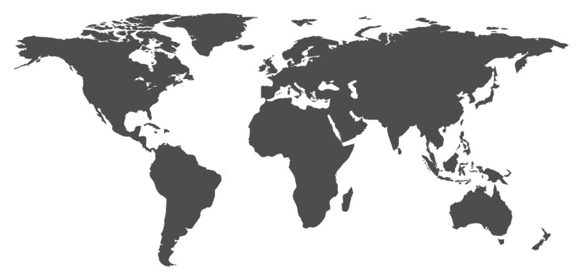 Map of the world