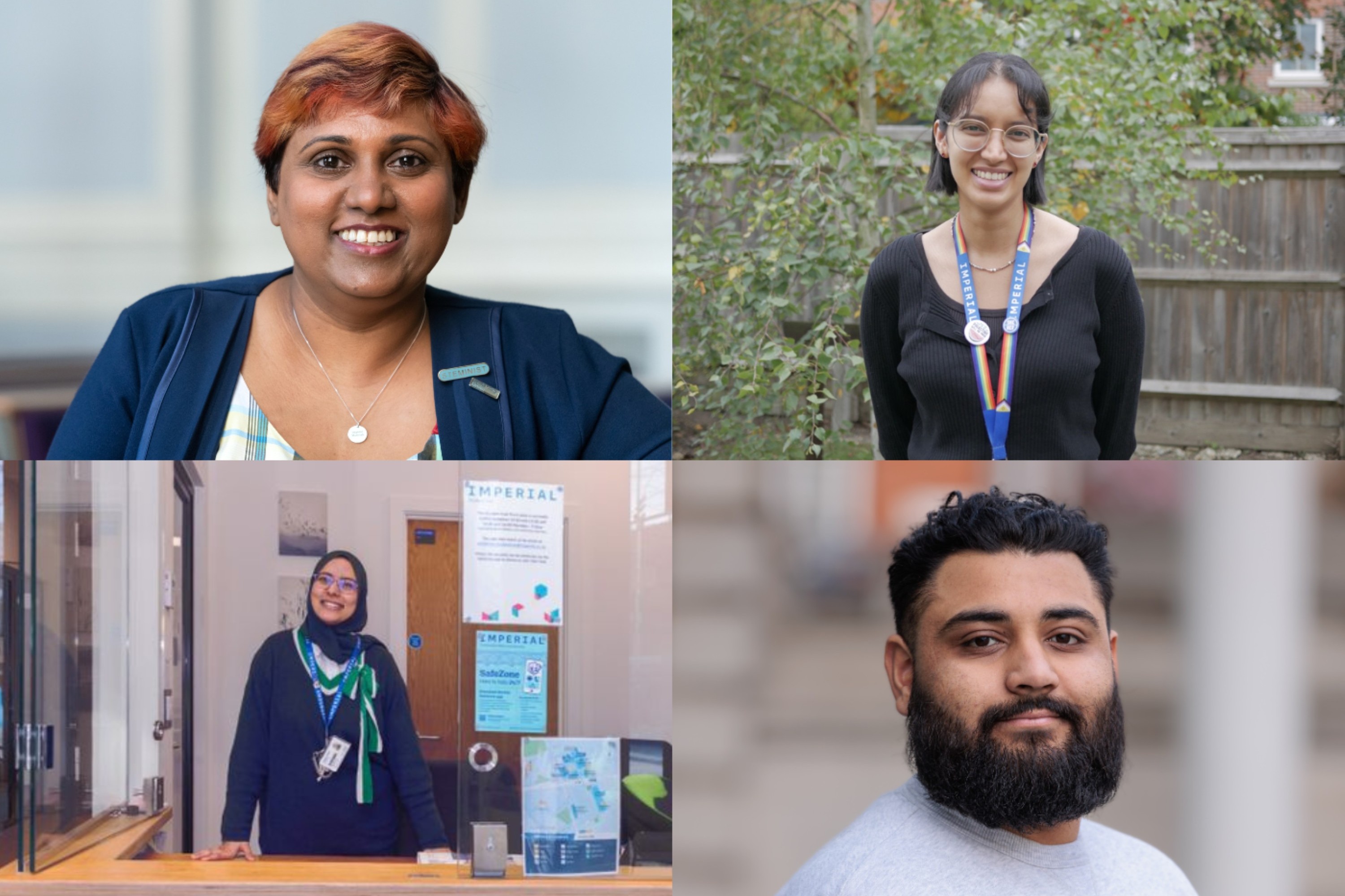 Priya Saravanapavan, Vinesha Veramani, Sarah Al-Aride and Jeevan Kelai